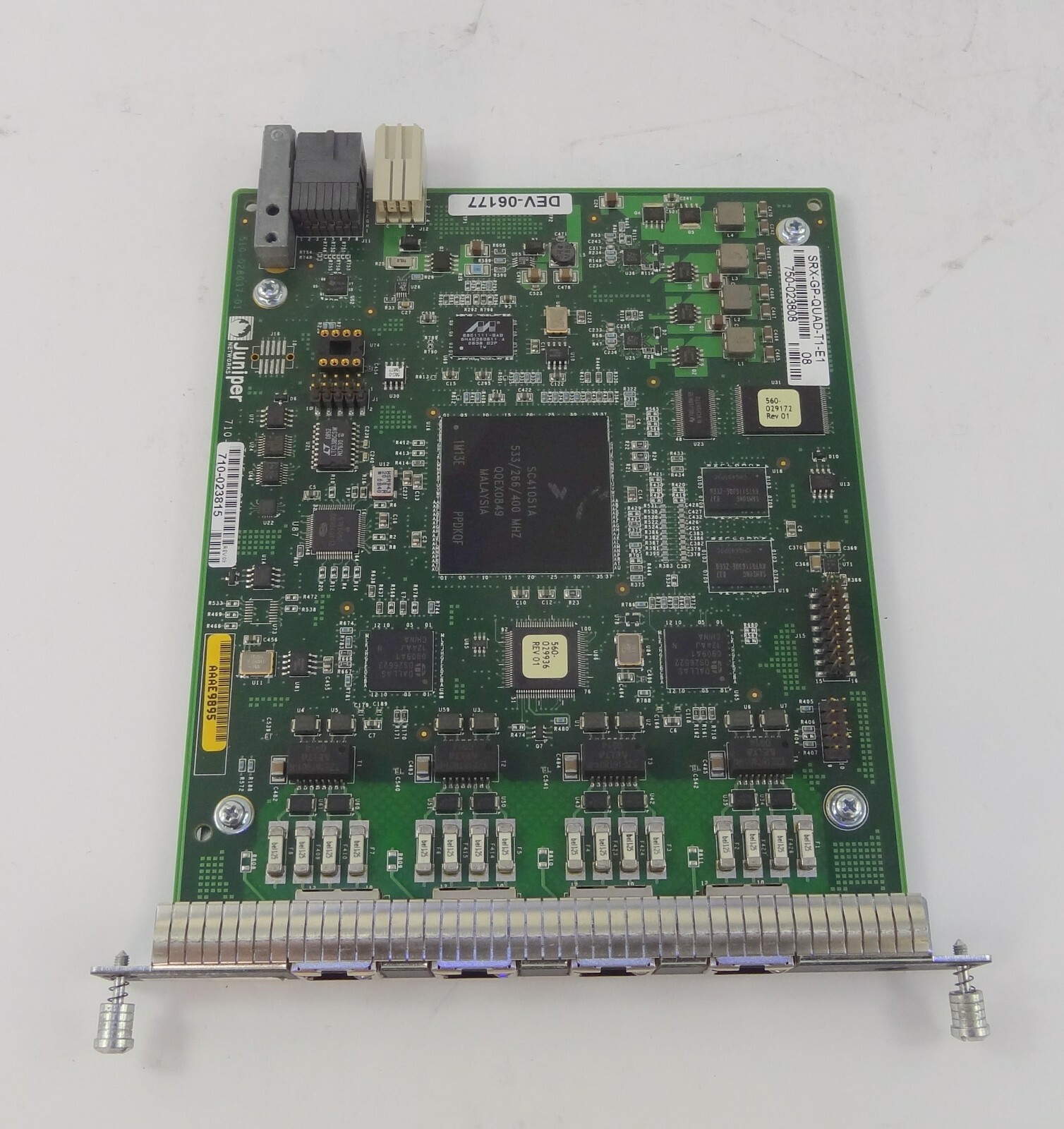Juniper SRX-GP-QUAD-T1-E1 4-Port Quad T1/E1  710-023815  COUIAYXBAA