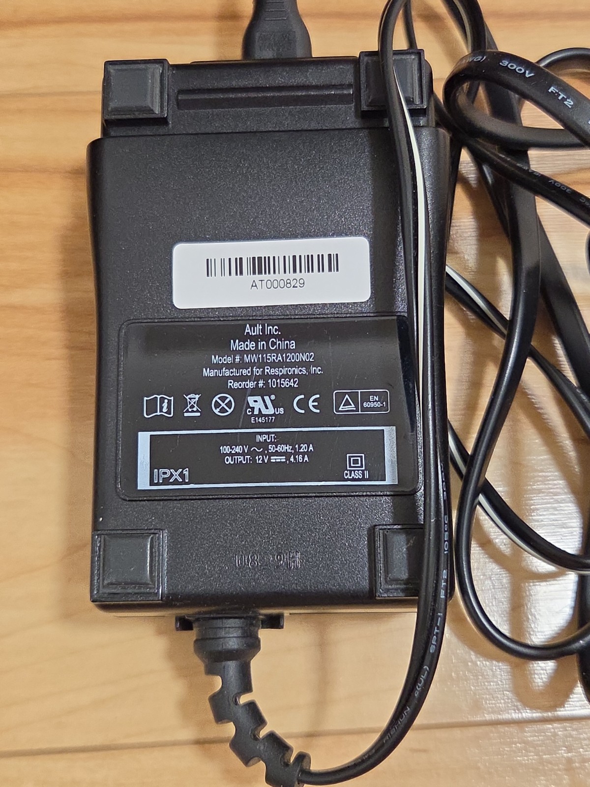Respironics REMstarPro M Series CPAPMachine OEM 12V AC Power Adapter 