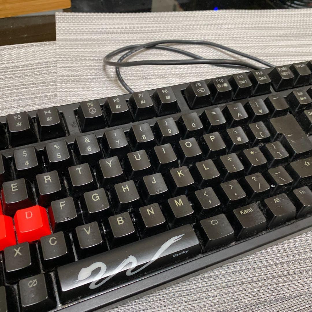 Ducky Shine3 Gaming Keyboard Black JP Used