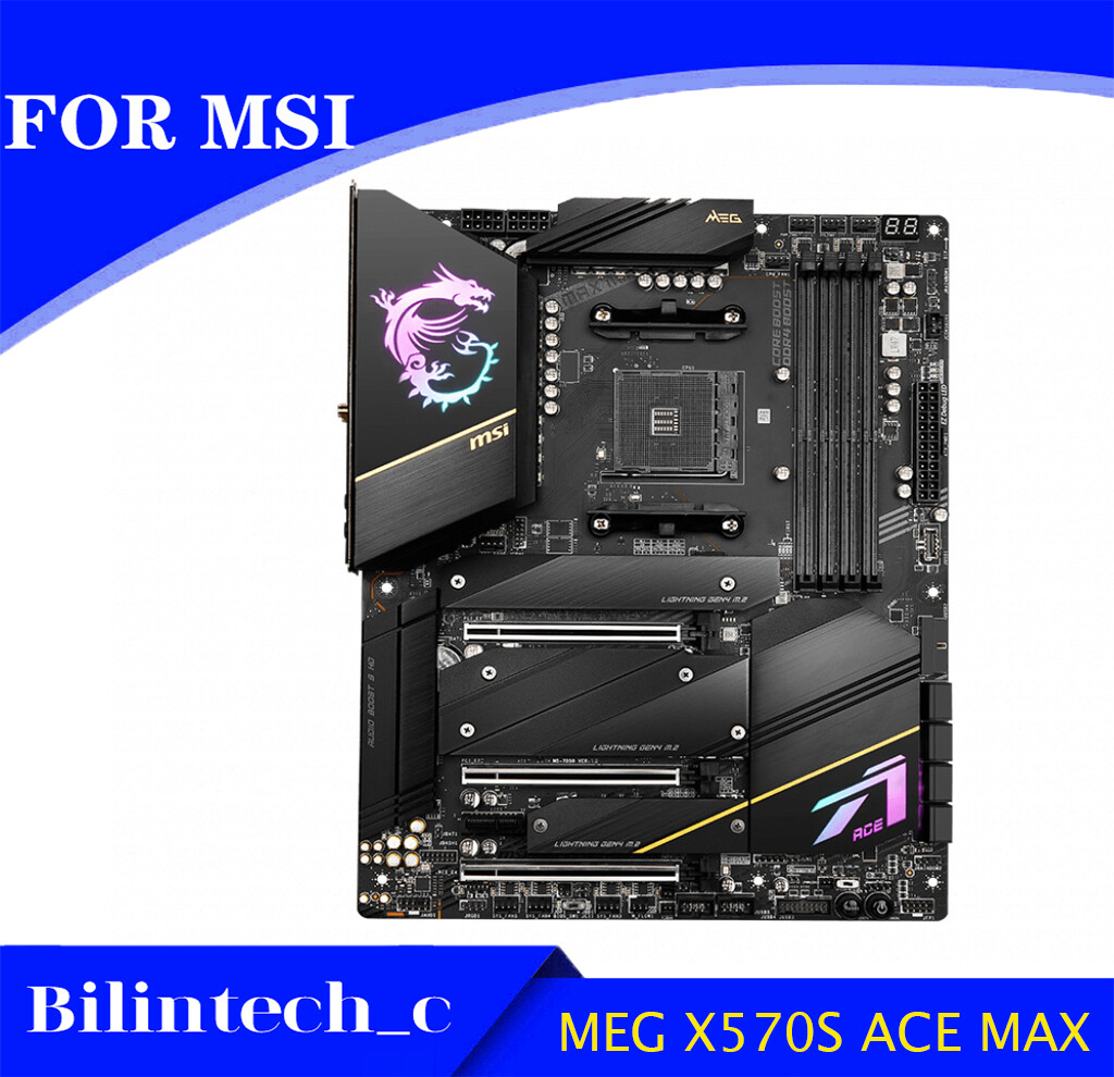 FOR MSI MEG X570S ACE MAX Motherboard 128GB  AMD AM4 X570 DDR4