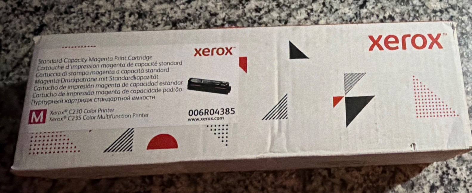 Xerox Magenta Laser Genuine Toner Cartridge 006R04385 for Xerox C230 C235