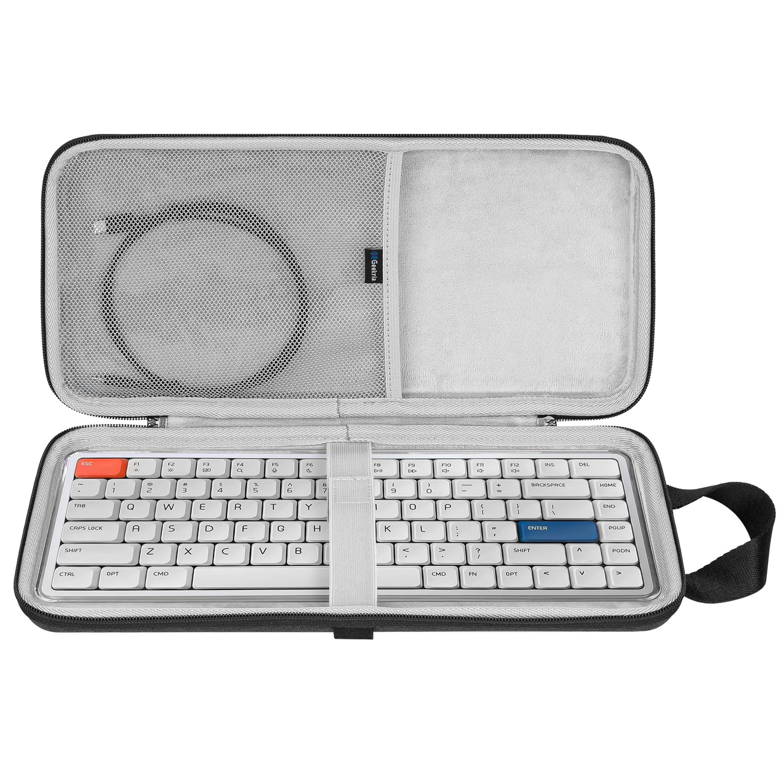 Geekria Ultra Slim Keyboards Carrying Case for Logitech MX Mechanical Mini