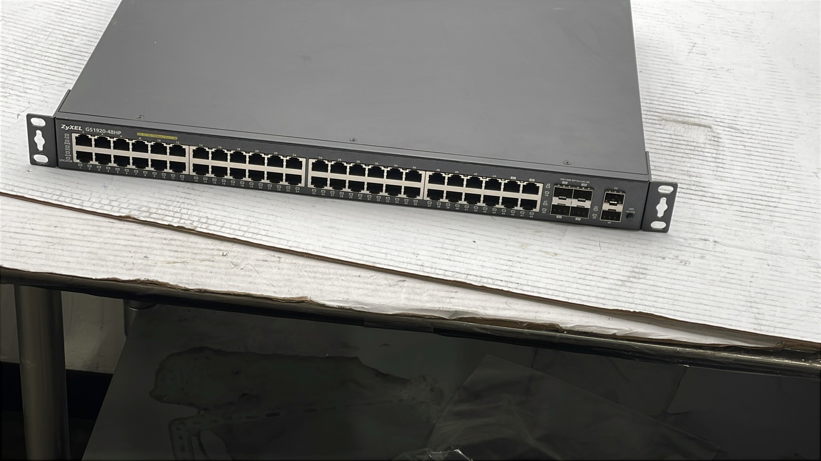 ZyXEL GS1920-48HP 48-Port Gigabit PoE+ Smart Managed Switch 375W
