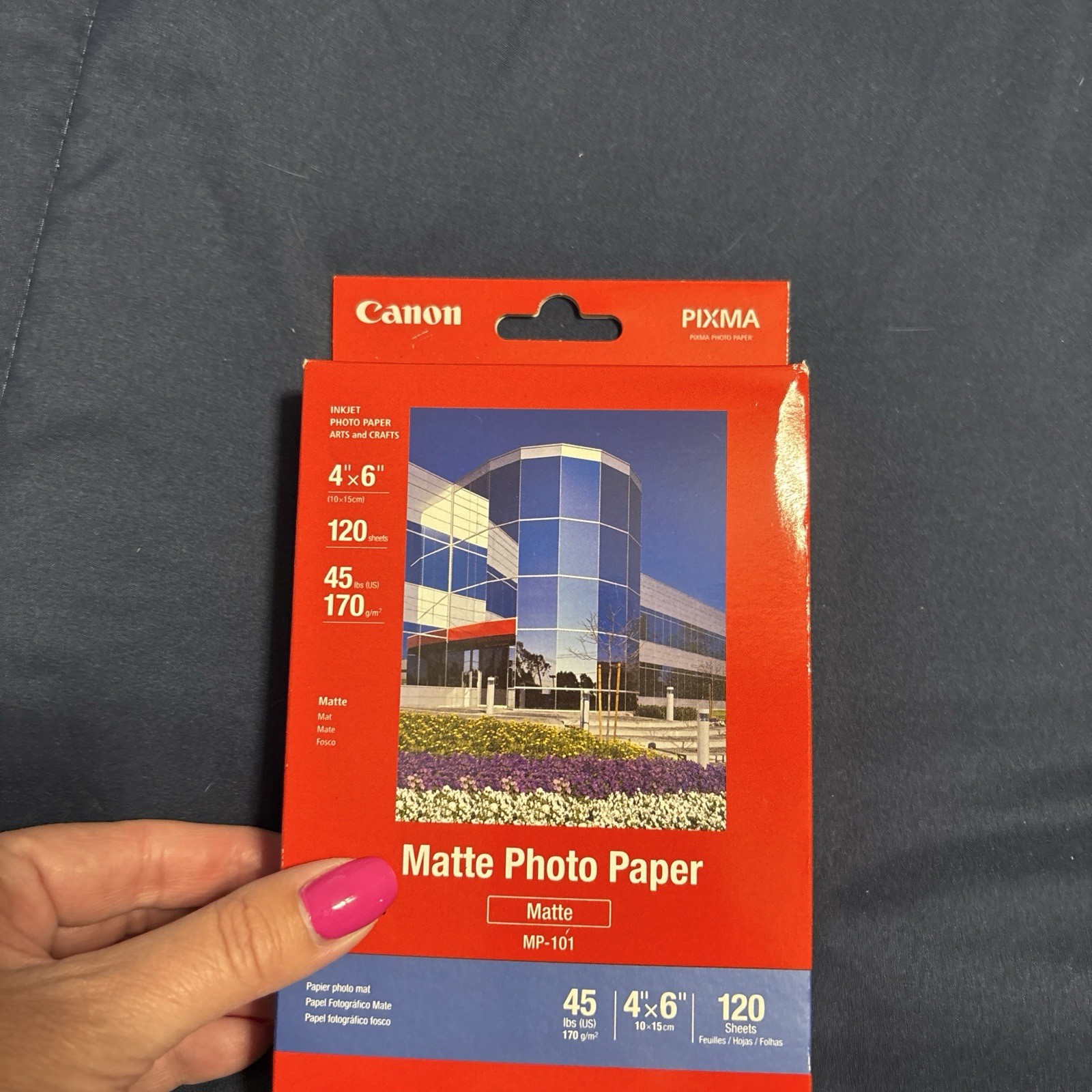 Canon Matte Photo Paper MP-101, 4"x6" 120 Sheets