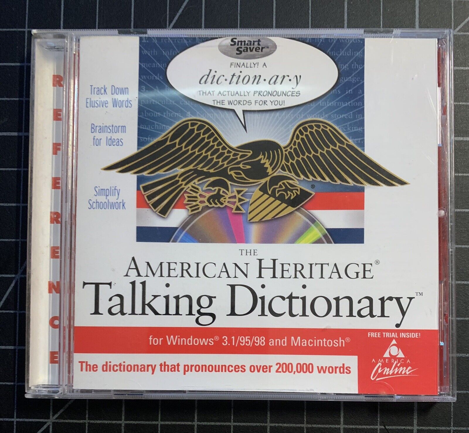 The American Heritage Talking Dictionary SoftKey Windows 95 VeryCleanDisc