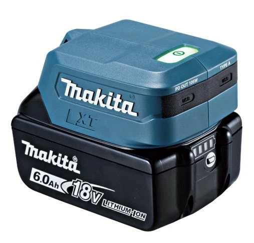 Makita 18/14.4V Fast-charging USB Adapter ADP15 0.14kg No Buttery Body Only
