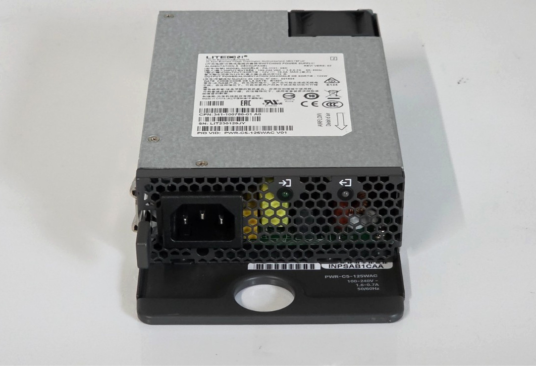 Cisco Catalyst PWR-C5-125WAC 125W AC Config 5 Power Supply