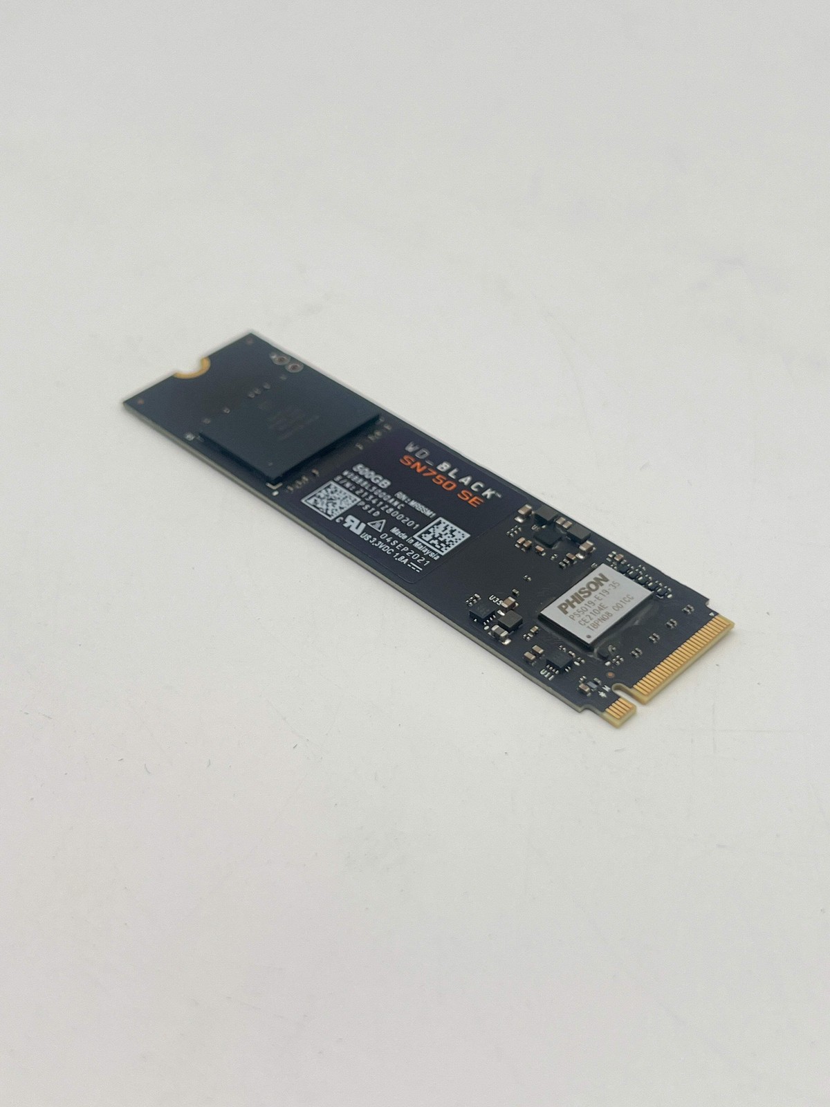 WD_BLACK SN750 SE 500GB M.2 NVMe 2280 PCIe Gen4 SSD WDBB8L5000ANC