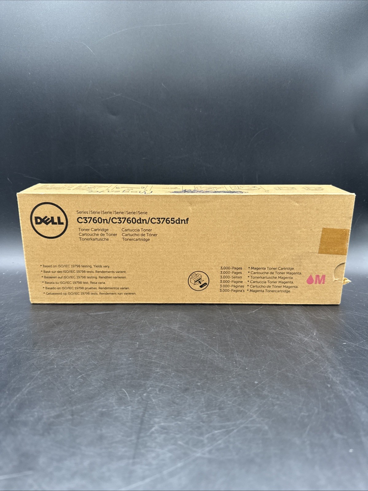 Genuine Dell C3760n/C3760dn/C3765dnf Magenta Toner - 2GYKF