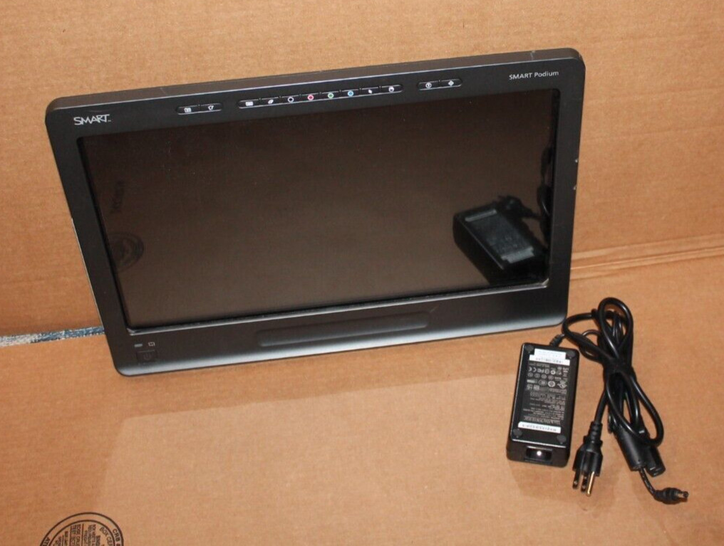 SMART Technologies Smart Podium Interactive Pen Display Powers On (SP518-NB)