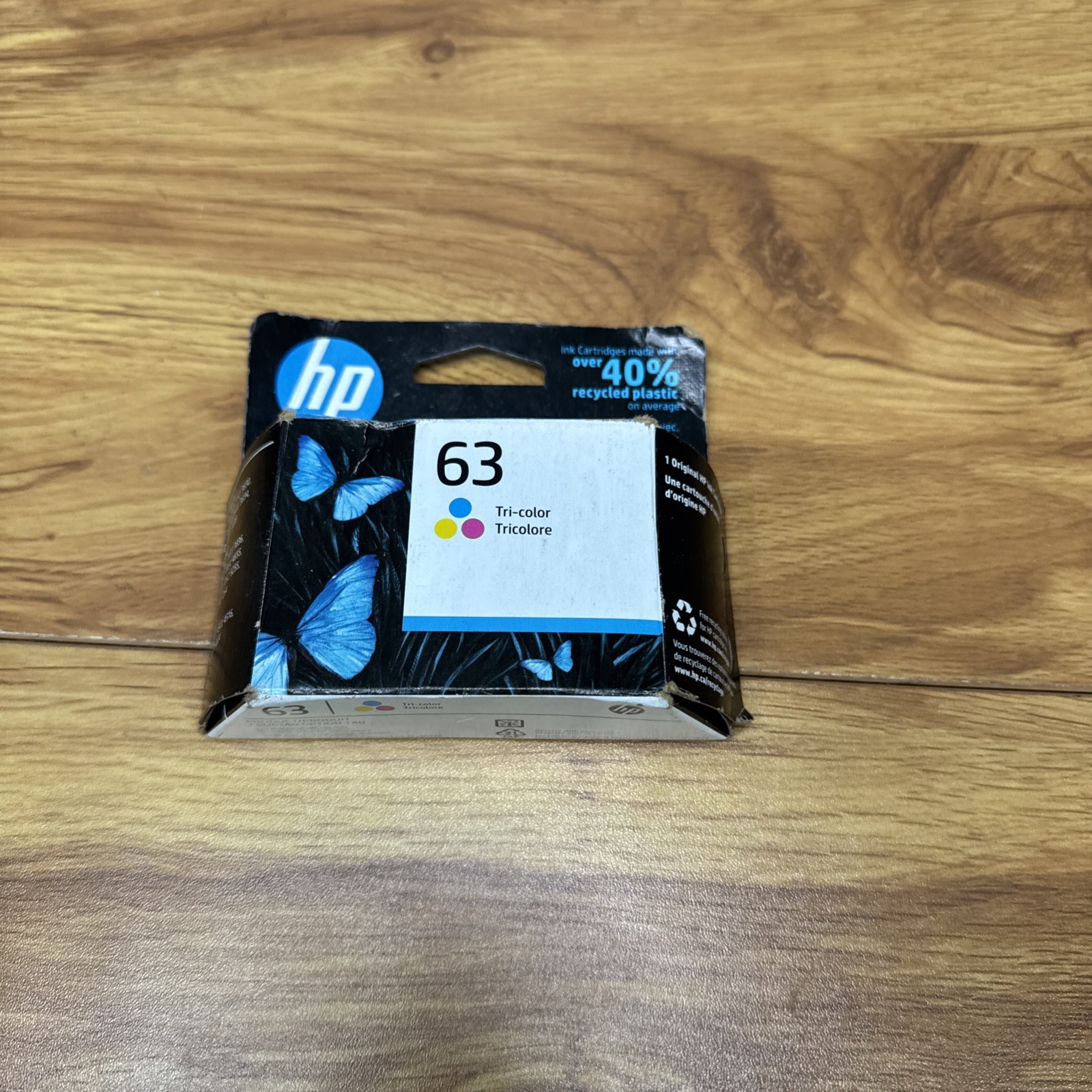 NEW Genuine HP 63 Black Ink Cartridges, DeskJet, OfficeJet Exp April 2023