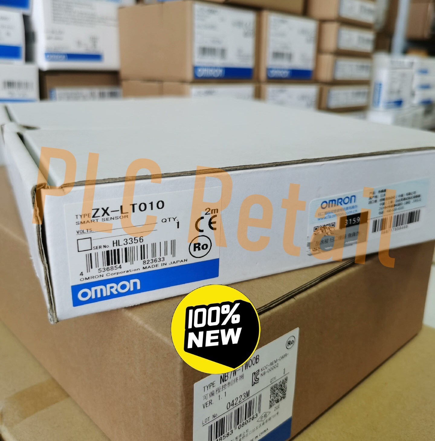1PCS NEW Omron Laser displacement sensor ZX-LT010 FedEx or DHL