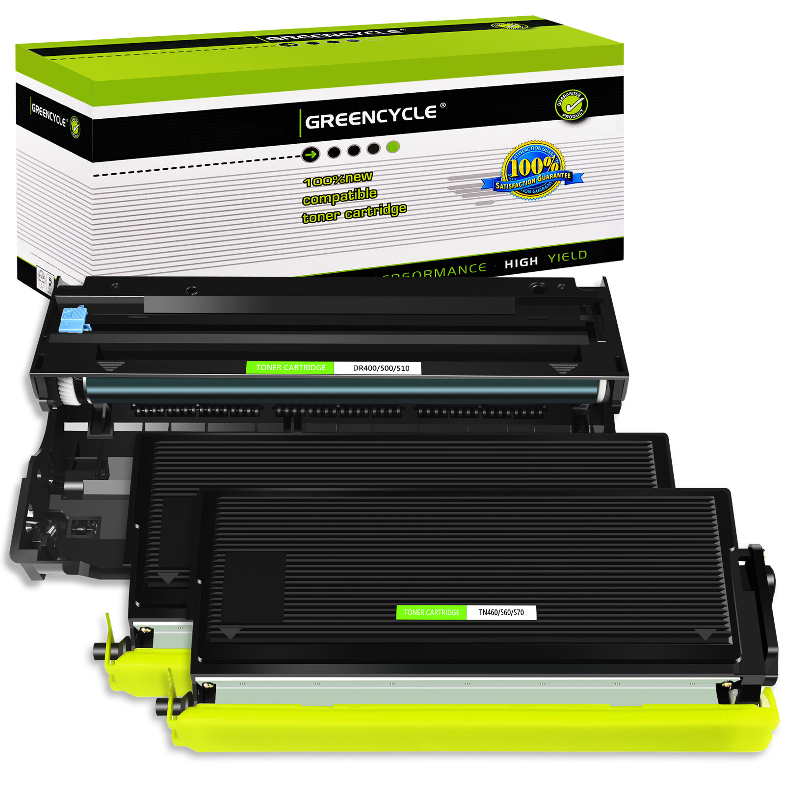 1 DR510 Drum 2 TN570 Toner For Brother MFC-8220 8440 /D 8120 8840 /D/DN Printer