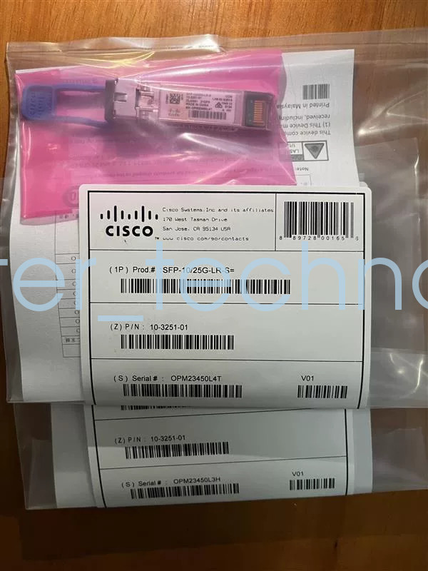 CISCO New SFP-10/25G-LR-S 10/25GBASE-LR SFP28 Transceiver Module with Hologram