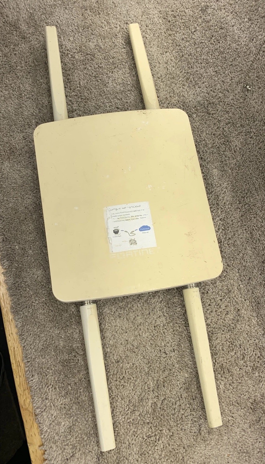 Fortinet FortiAP 222E IEEE 802.11ac Wireless Access Point FAP-222E-A.    263