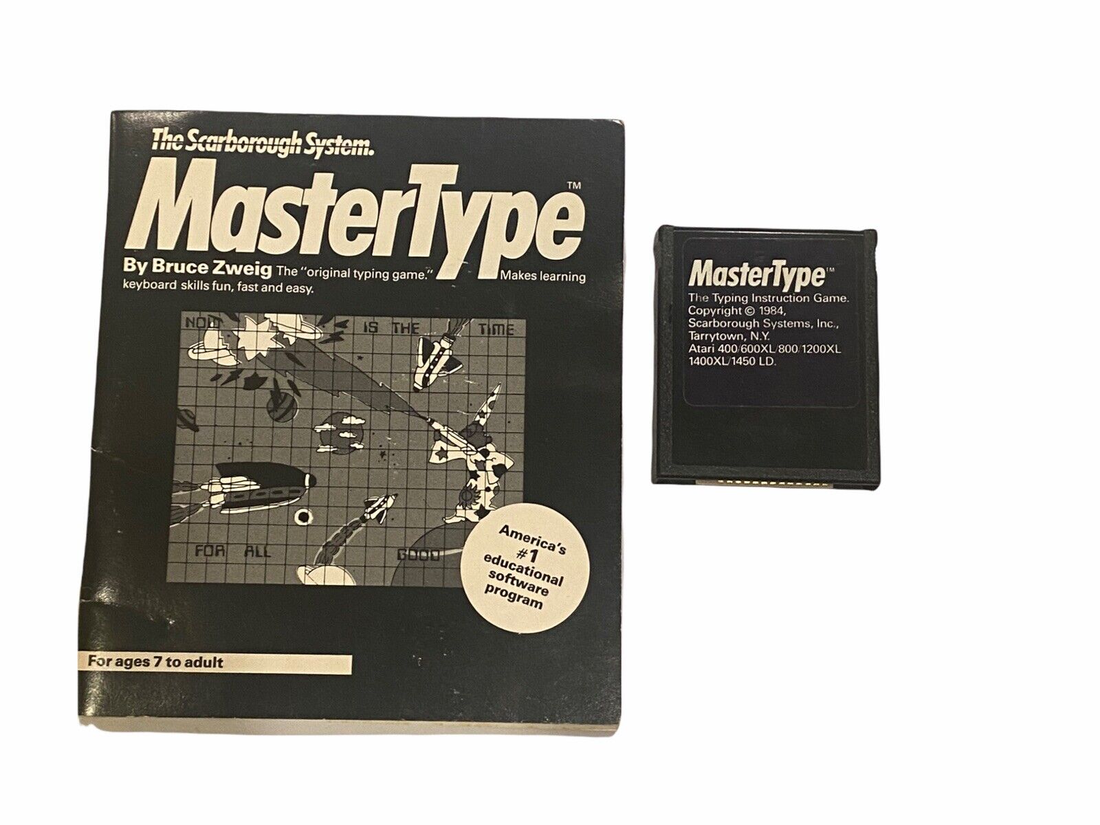 Vintage Commodore 64 The Scarborough System MasterType W/Manual