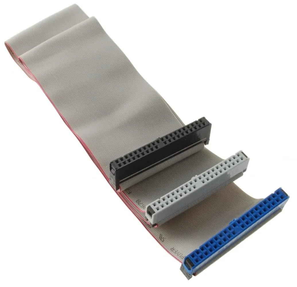 24" 40-Pin 80-Wire Ultra ATA 2-Drive Ribbon Cable, Manhattan 332781, Model:, ...