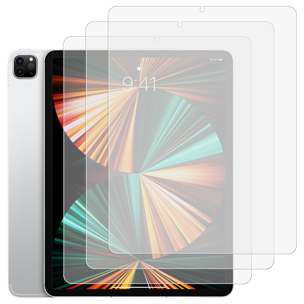 3pcs Anti Glare/Matte Screen Protector for iPad 11/12.9" 2021, Pencil Compatible