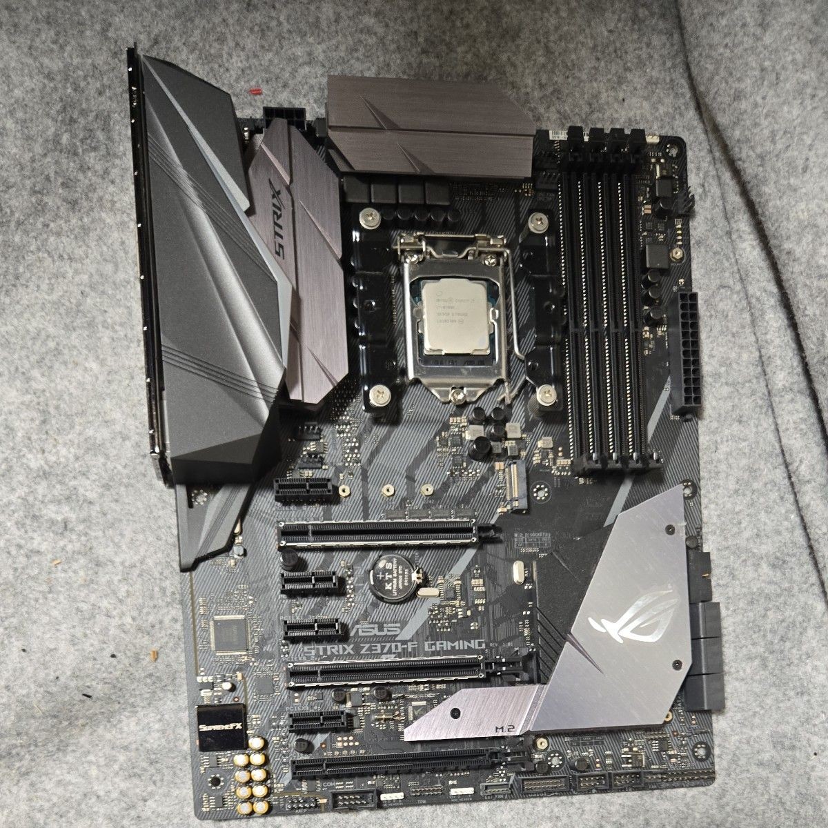 Intel Core i7-8700K CPU with ASUS ROG STRIX Z370-F GAMING Motherboard Tested