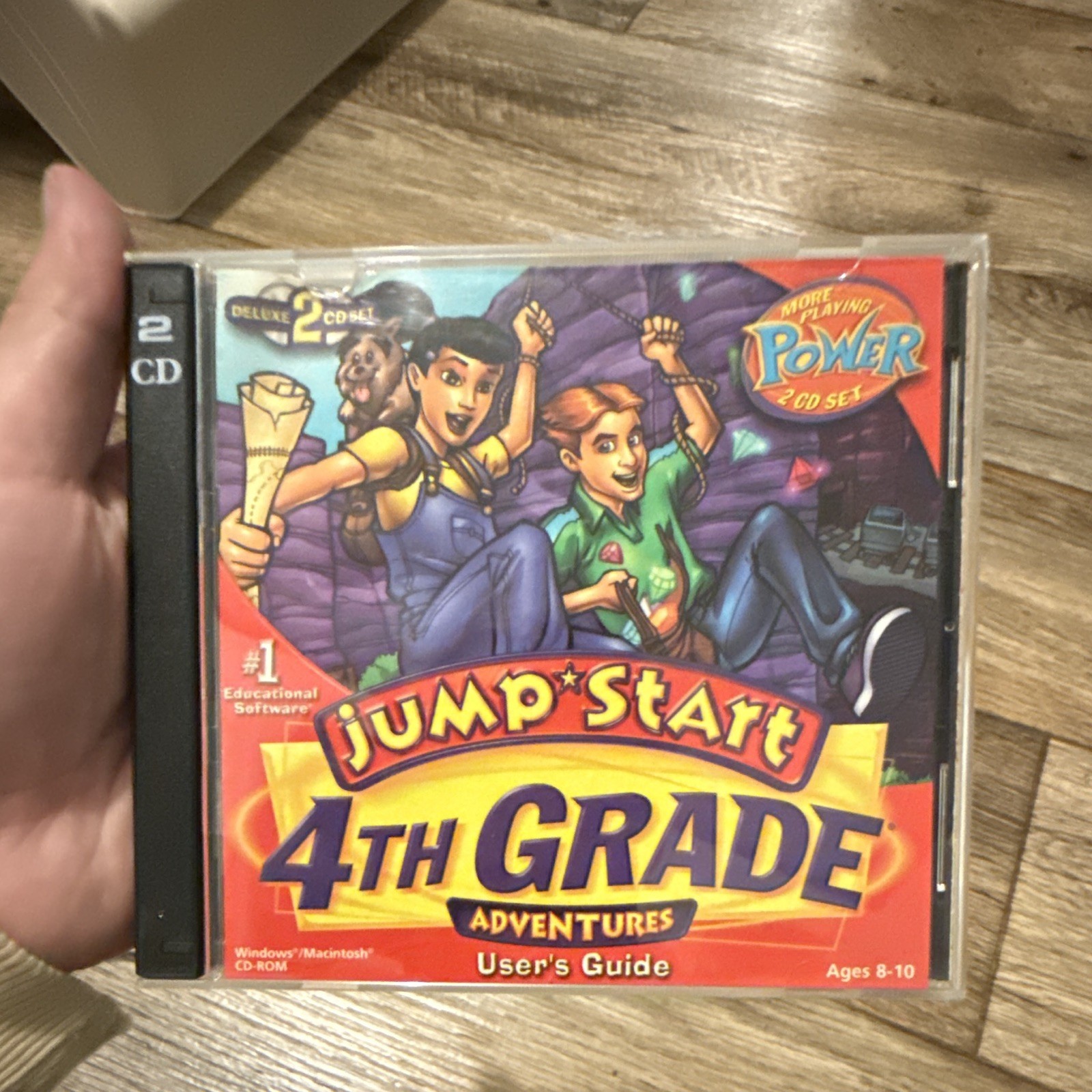 JumpStart 4th Grade Adventures Deluxe 2 CD-ROM Set Windows/Macintosh