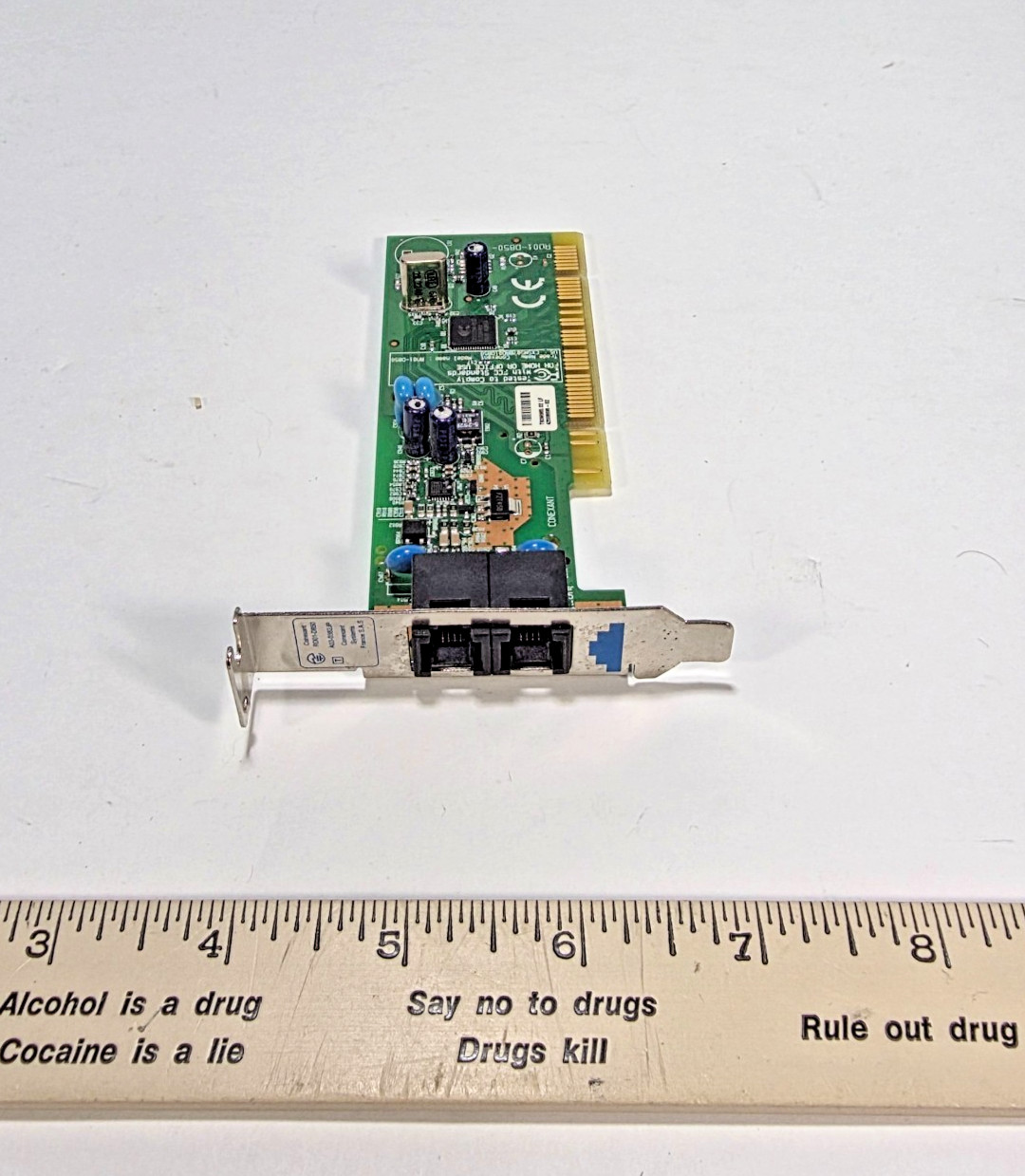 Dell PJ497 Conexant RD01-D850 56K V.92 PCI Data Fax Modem Card Dual RJ11