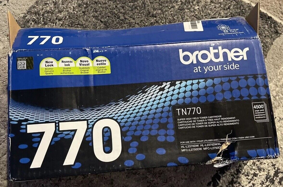 Brother TN770 Black Super High Yield Toner Cartridge