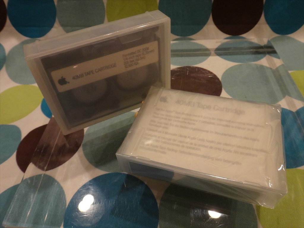 NEW Apple 40MB 40SC Tape Backup Cassette - M2640 SCSI Macintosh Mac Vintage RARE