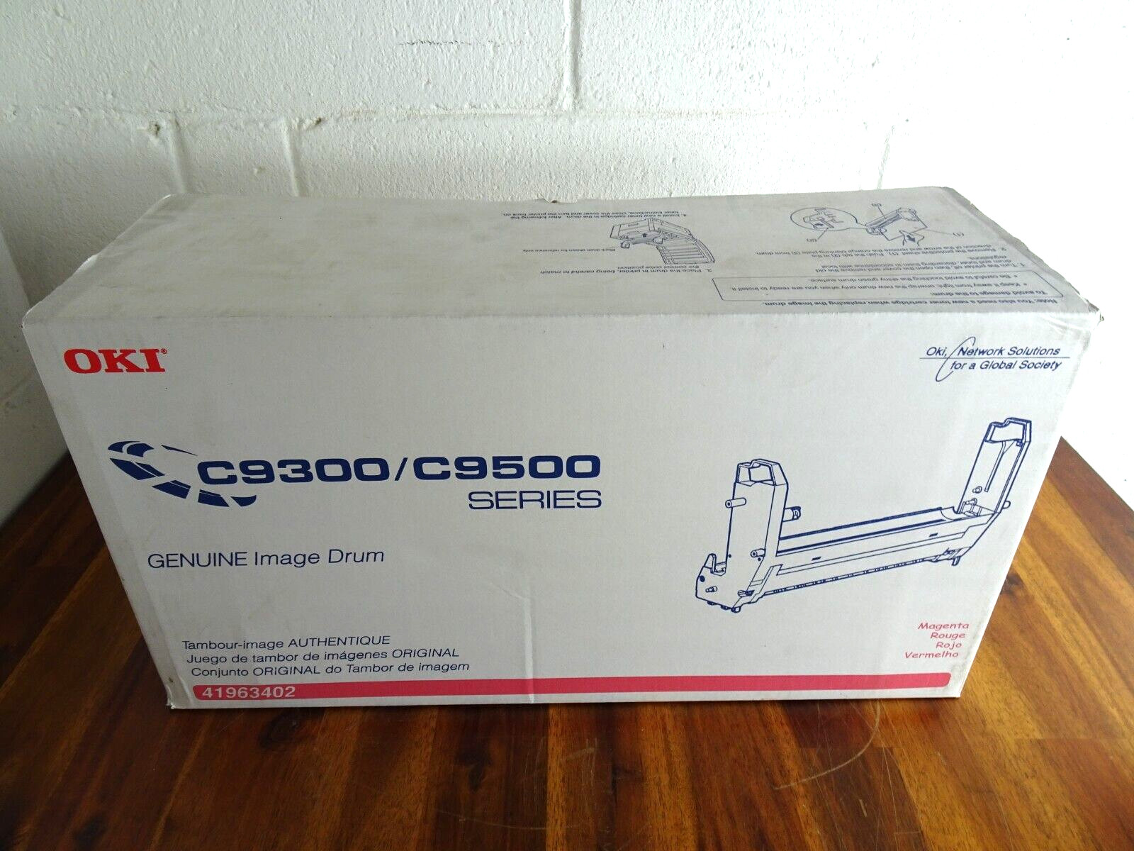 OKI Okidata Genuine 41963402 Magenta Imaging Drum C9300 C9500 NIB NEW OEM