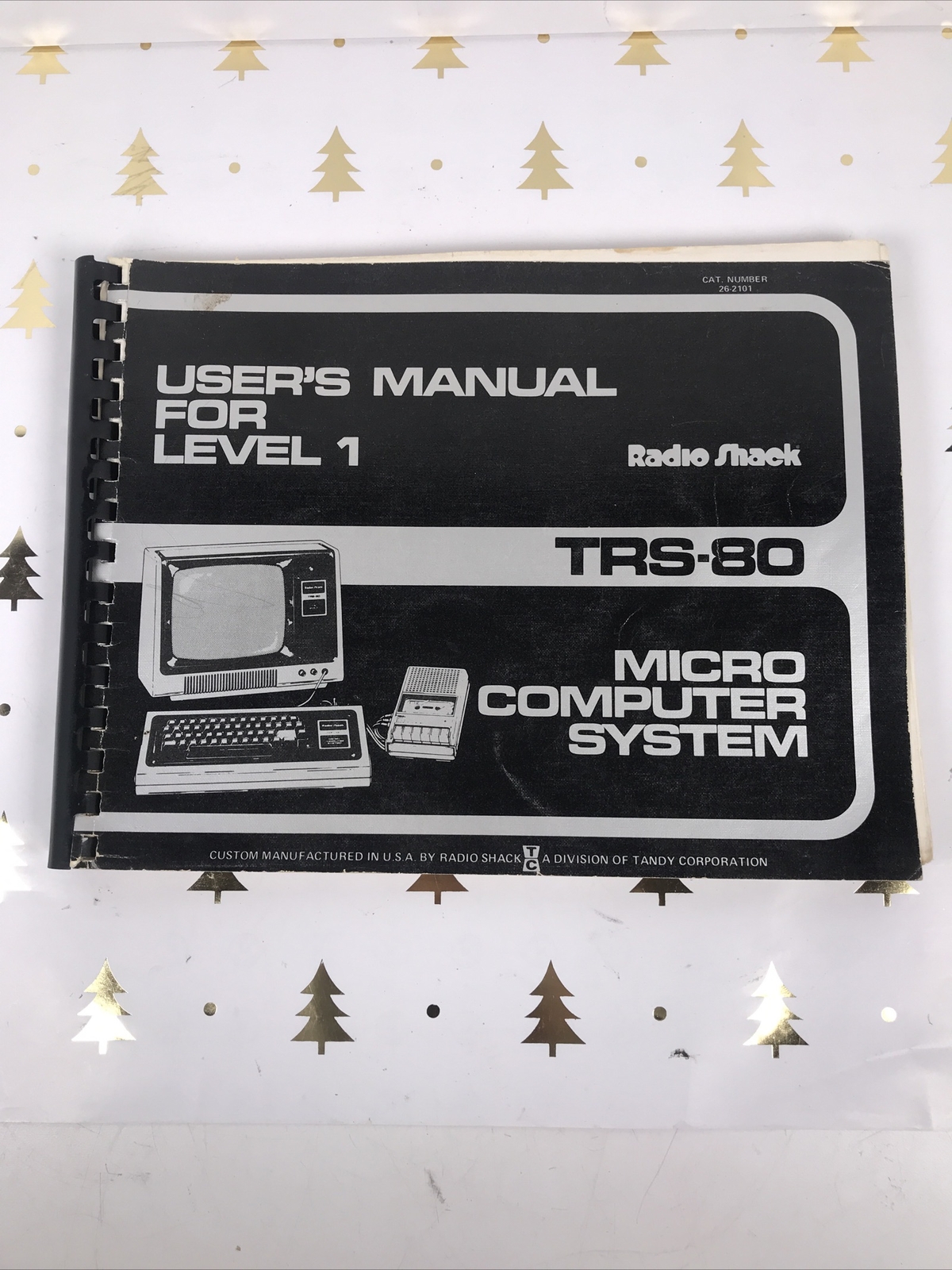 TRS-80 User's Manual for Level 1 2nd Printing 1978 Very Good Used Condition