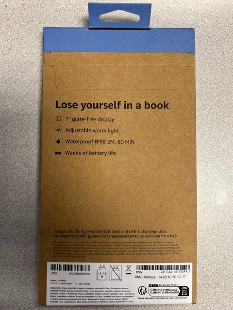 Amazon Kindle Paperwhite Gen 12 16GB Jade New Sealed