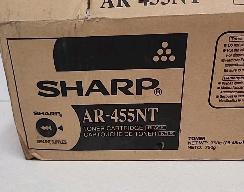 Sharp AR-455NT Black Toner Cartridge OEM