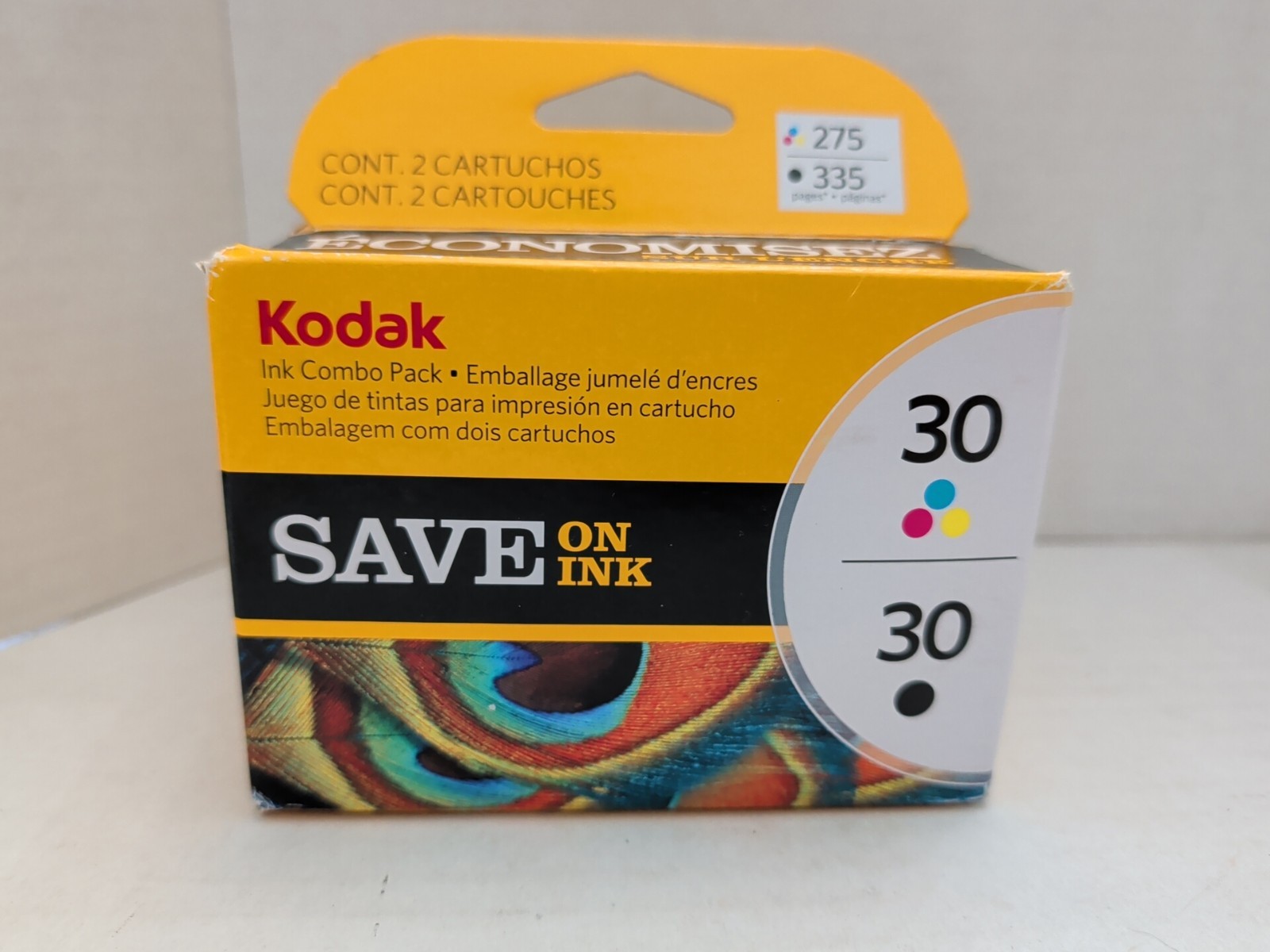 Genuine OEM KODAK 30 Black And Tri-Color Ink Cartridge Lot Combo Pack NEW Sealed