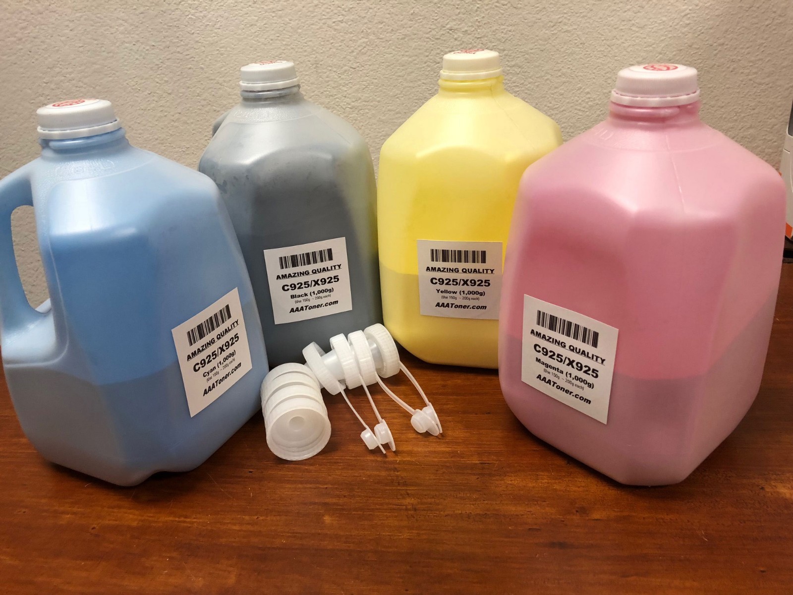 (Total 4,000g) BULK Toner Refill for Lexmark C925, C925de, C925dte, X925de, X925