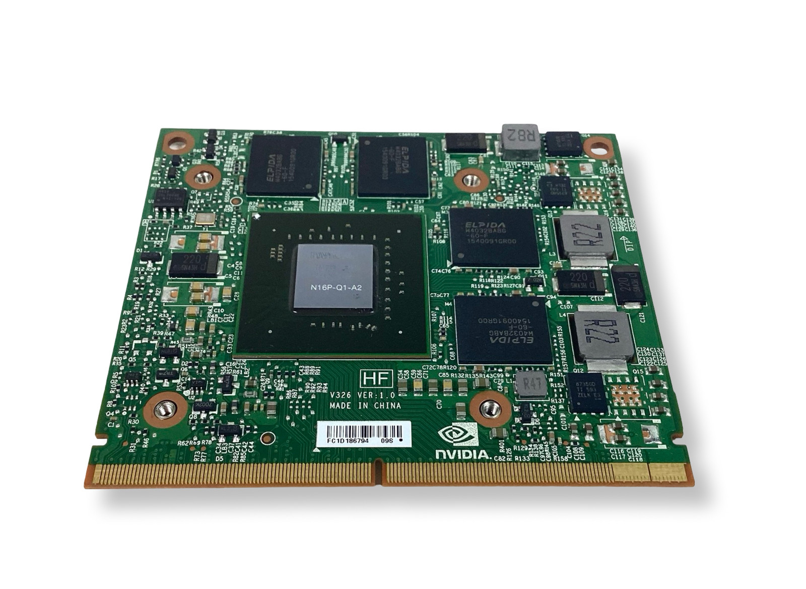 Genuine Dell Precision 15 7510 Video Graphic Card 2PNW4 2GB Nvidia Quadro M1000M