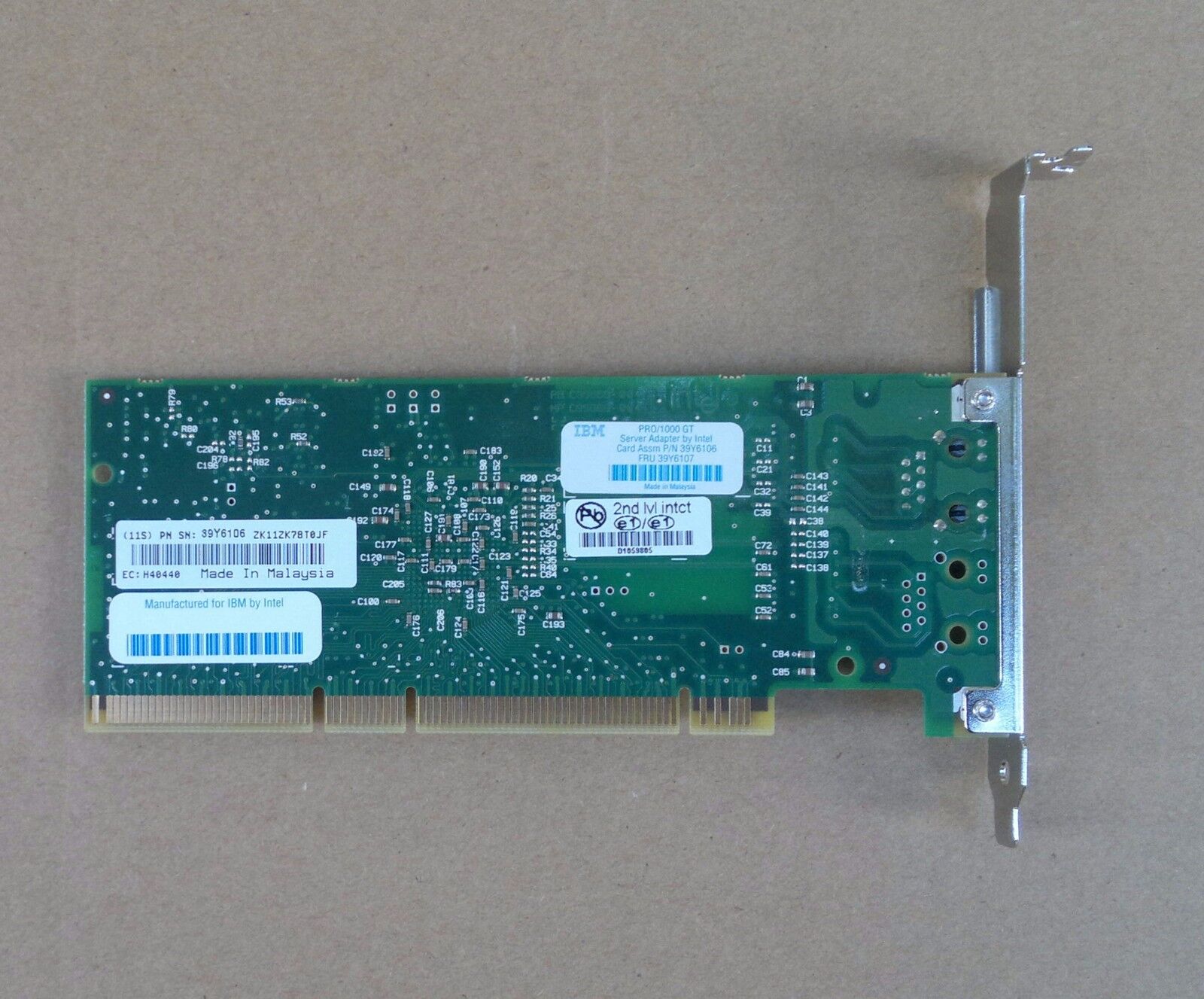 IBM PRO 1000 GT PCI-X 1GB Ethernet 39Y6107 31P9609 39Y6106 39Y6105 31P9601 (NEW)