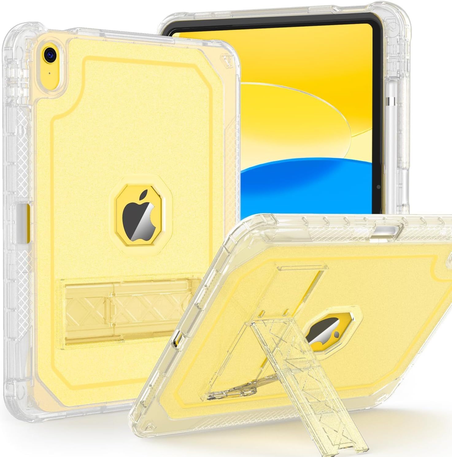 Rugged Shockproof Case with Kickstand for iPad 11-inch (A16) / 10th Gen 10.9