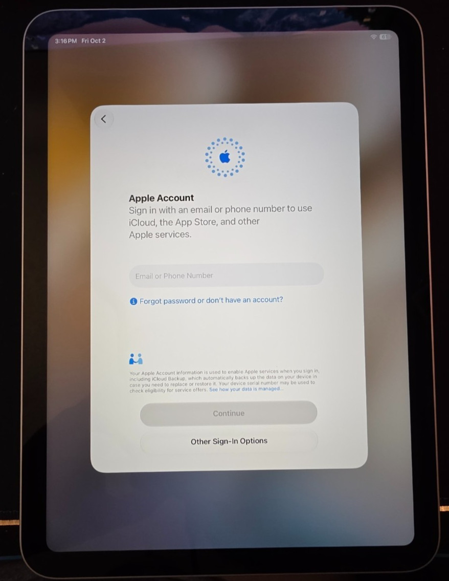 Apple iPad (11th generation) A3354 256 GB, Wi-Fi, 11 in - Silver