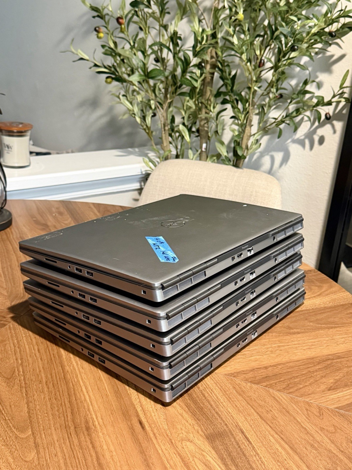 LOT 5 Dell Precision 7750 i7-10850H 2.70GHz 16GB 512GB SSD Laptop NO OS READ