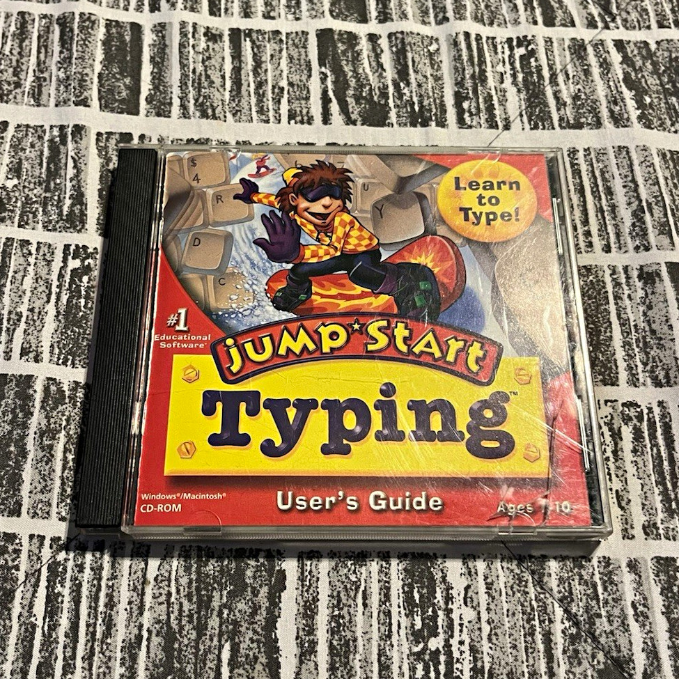 JumpStart Typing CD-ROM w/ User’s Guide Windows/Macintosh English