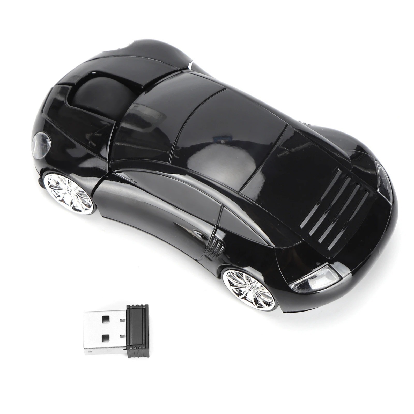 Porsche Car Optical Wireless Silent Mouse Portable Mini Multiple Color