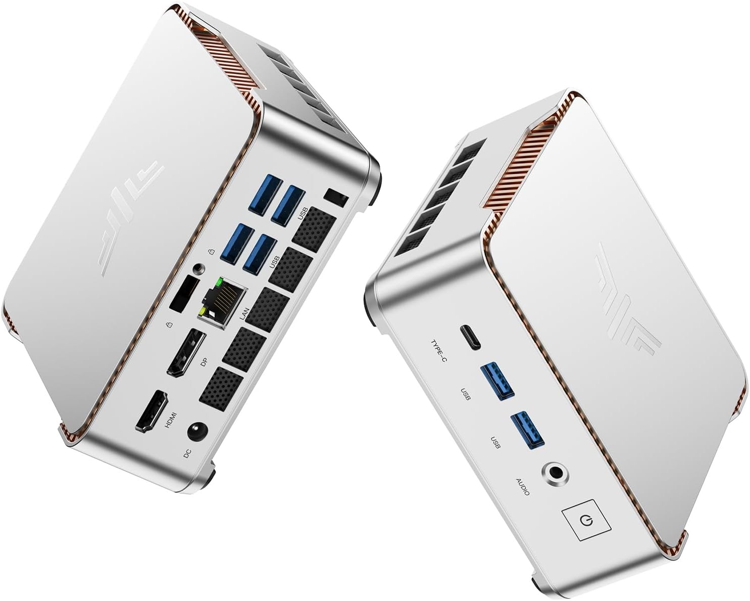 KAMRUI Mini PC P2 Ryzen Embedded R2544 Mini Desktop Computer 16GB DDR4 512GB SSD