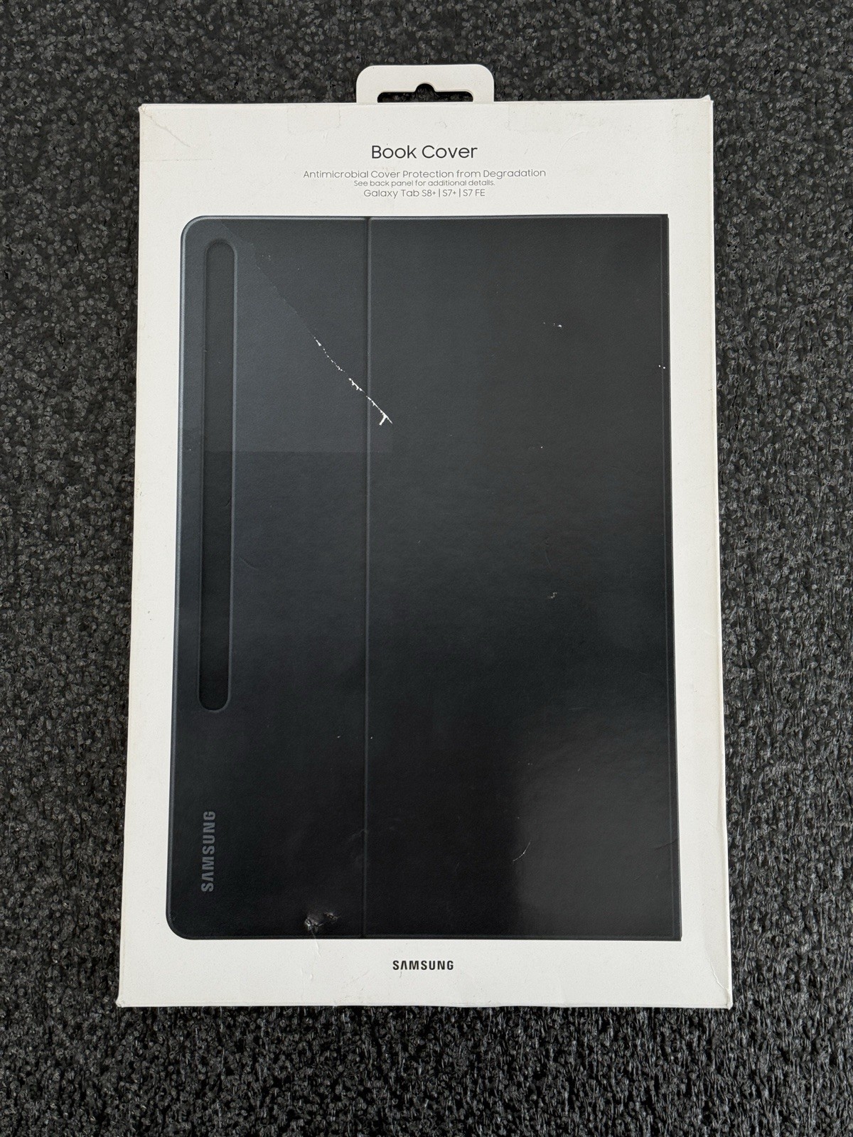 Samsung Book Cover for Galaxy Tab S8+ | S8 5G | S7+ | S7 FE | S7+ FE 5G EF-BT730