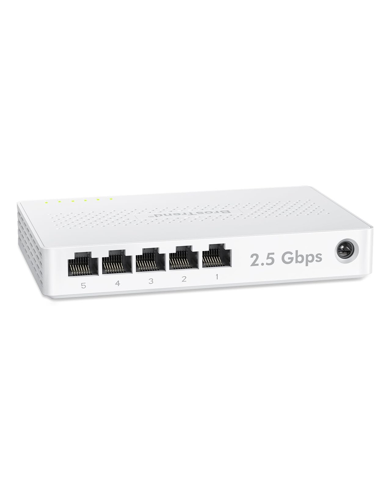 5 Port 2.5GB Switch, Unmanaged Ethernet Switch for Game Console, PC, NAS, etc...