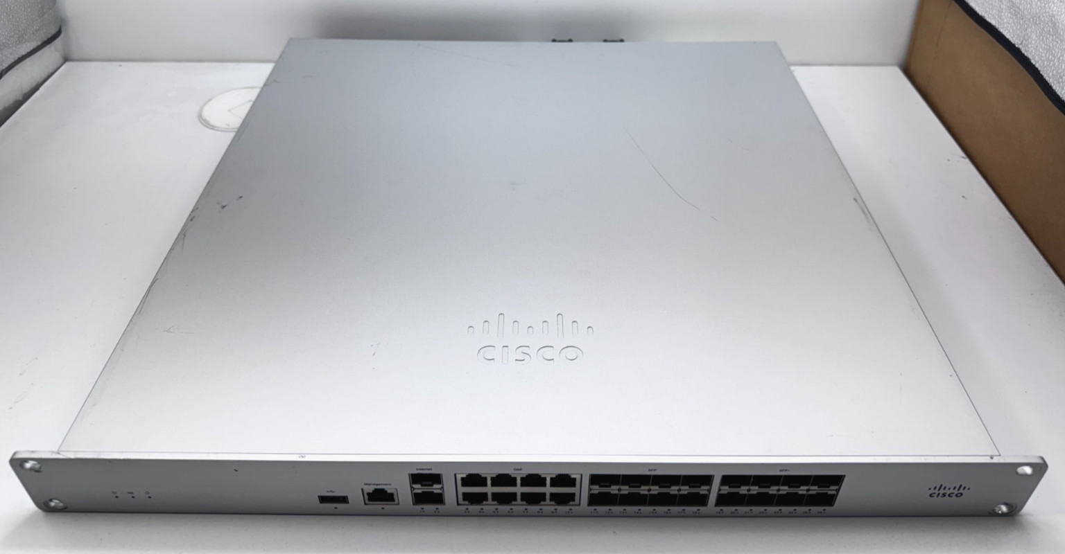 Cisco Meraki MX450-HW Cloud Managed Security Appliance - Unclaimed
