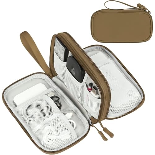 FYY Electronic Organizer Travel Cable Bag Waterproof