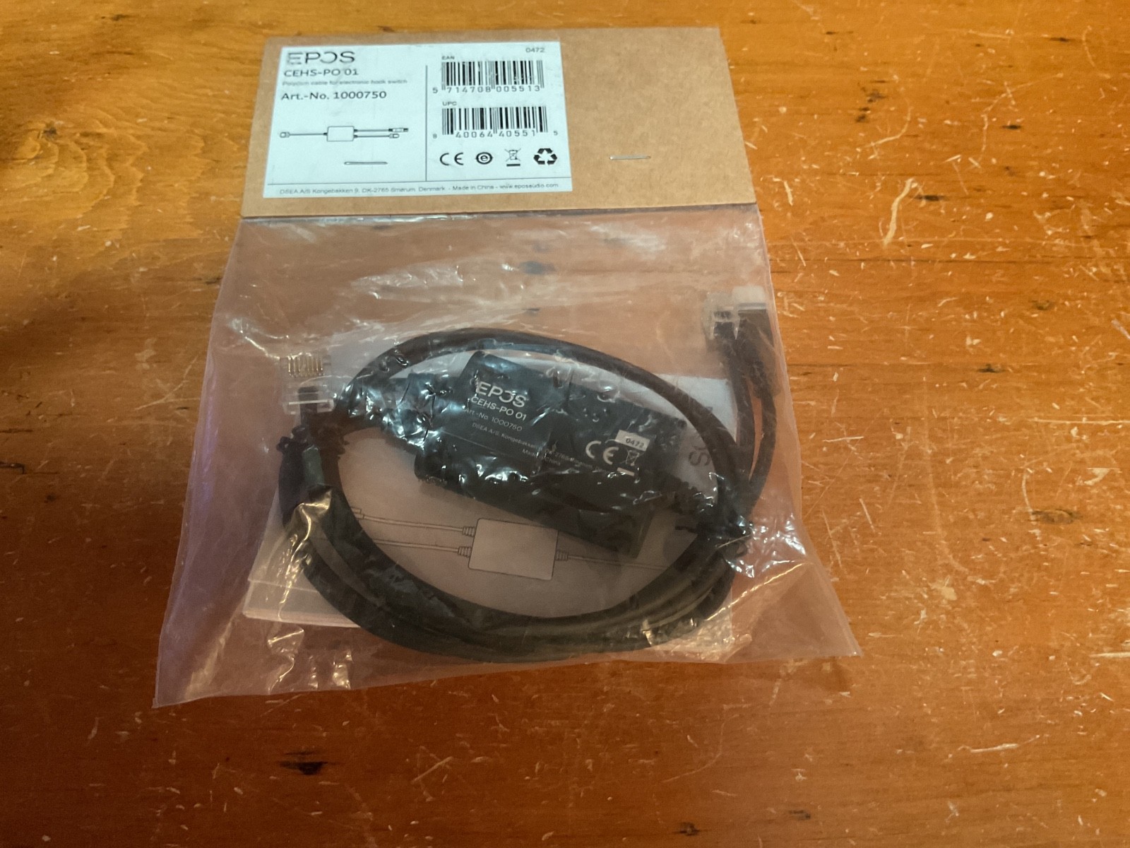 EPOS CEHD-PO 01 polycom adapter cable for electronic hook switch