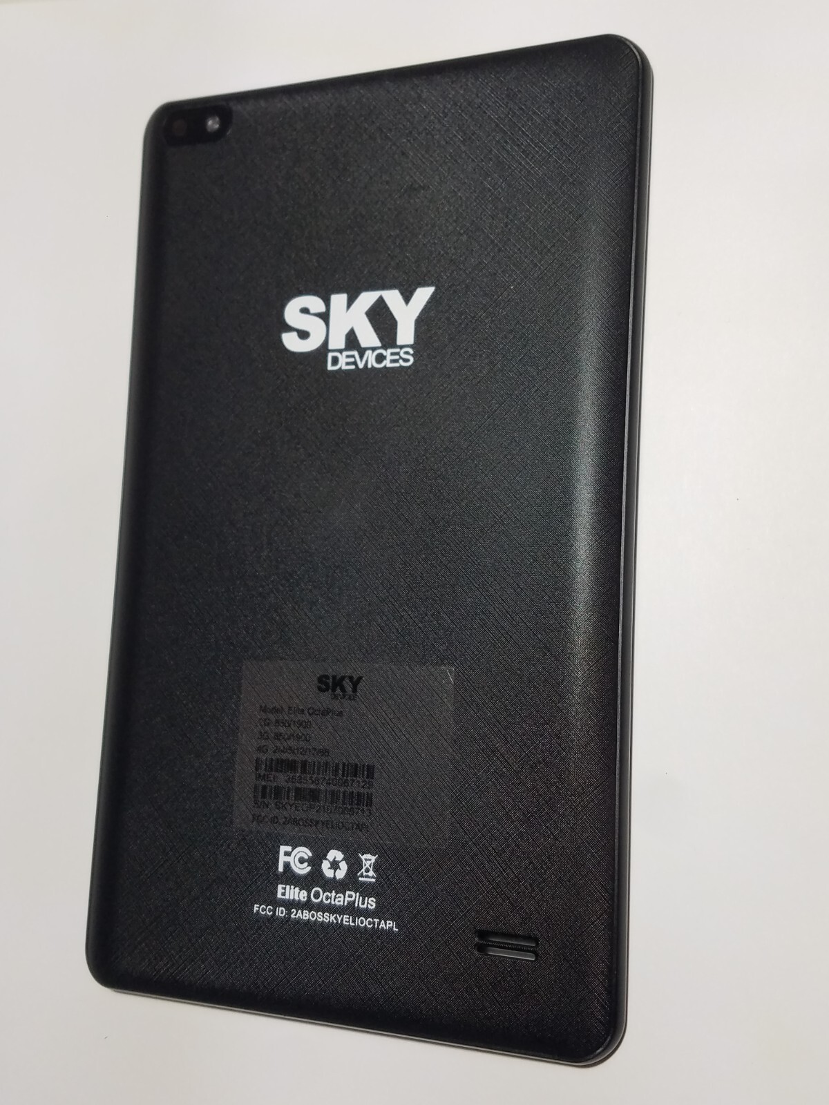 Original Rear Back Cover Camara Glass Replacement For SKY Elite Octaplus Tablet