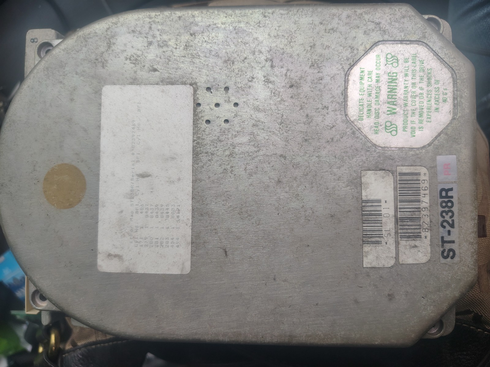 Vintage Seagate ST-238R RLL 5.25"/HH Half Hight Hard Disk Drive. 30MB 33MB