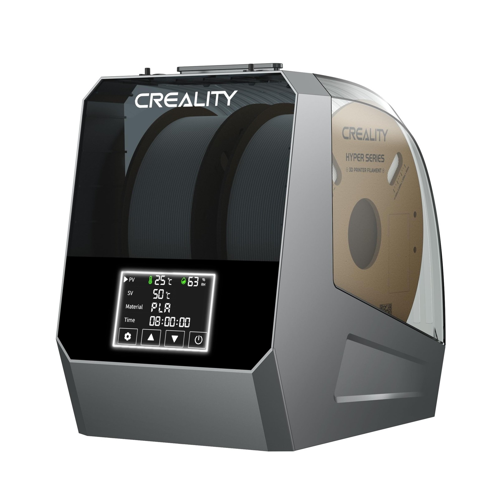 2026 New Creality Space PI Filament Dryer Plus, Dual-Spool 3D Printing Filame...
