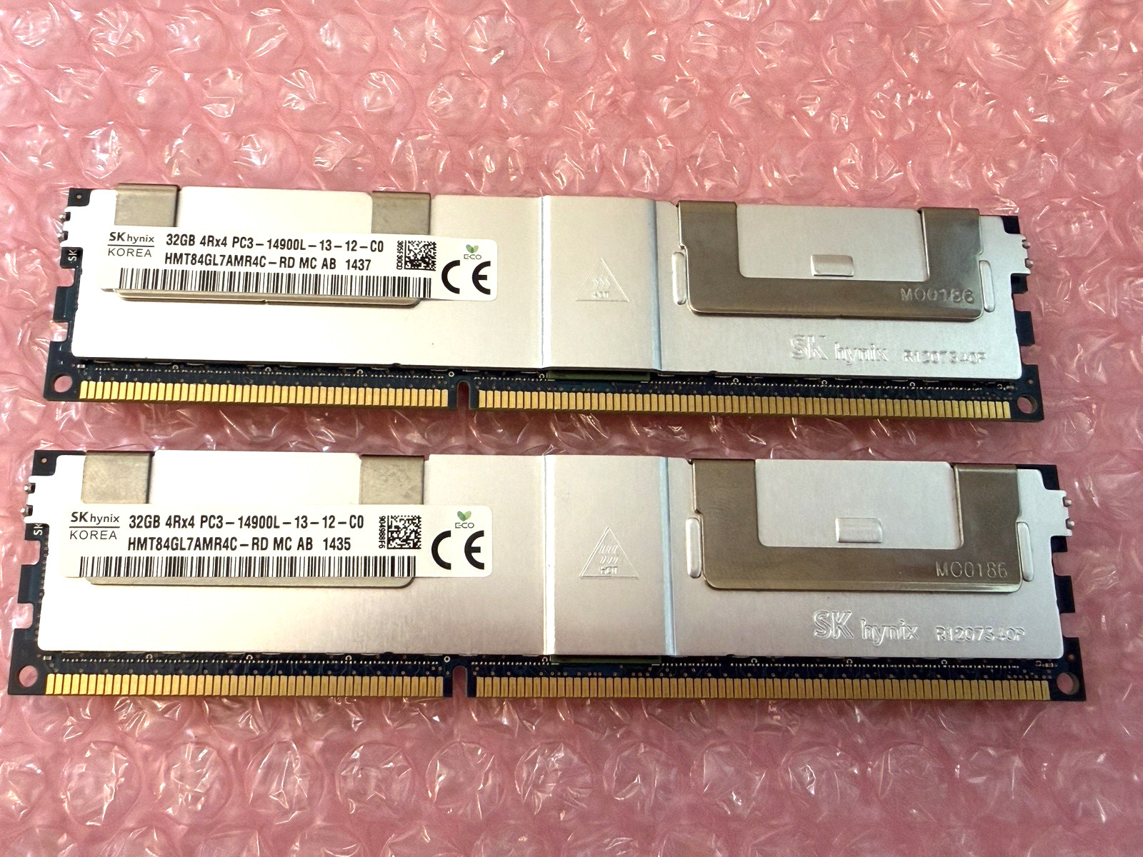 SK Hynix 64GB 4Rx4 PC3 14900L DDR3 ECC LRDIMM SDRAM Cisco Cert HMT84GL7AMR4C-RD